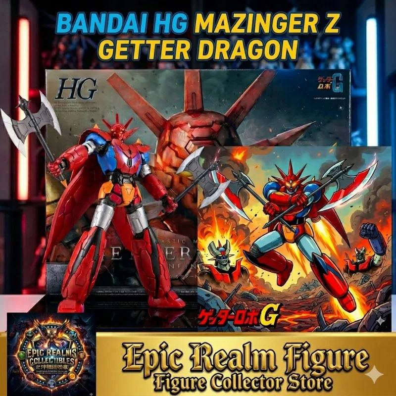 Model Kit Mazinger - Bandai HG 1/144 Mazinger Zero Getter