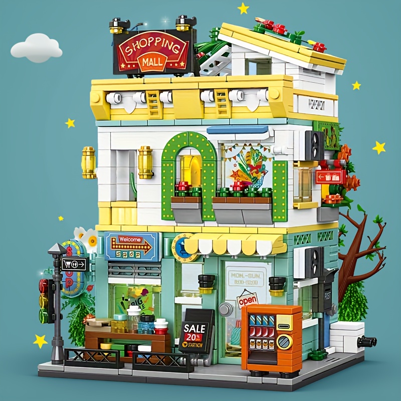 Model Kit Companies - Blocos de Construção de Cenário Urbano: