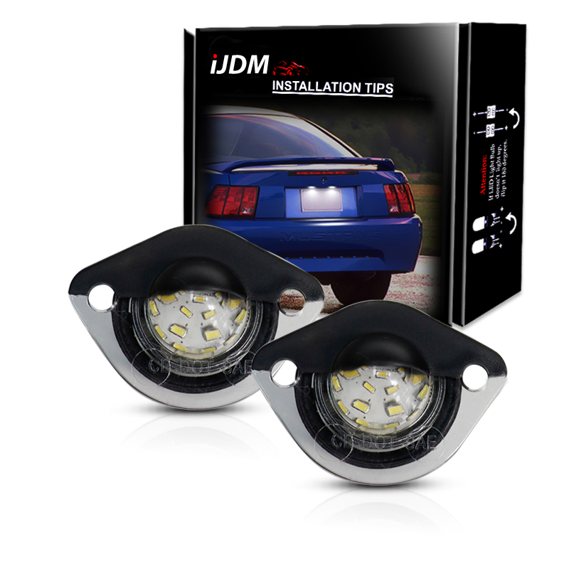 Model Kit Mustang - 2 pçs branco led luz da