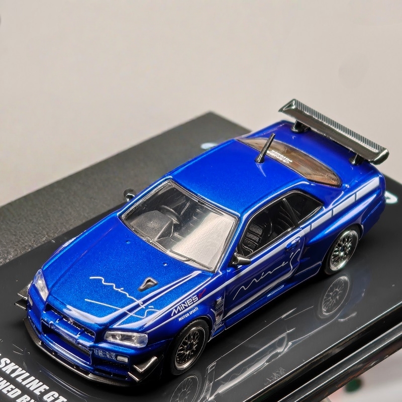 Model Kit R34 - INNO64 1:64 MINE'S R34 V-SPEC Tuned