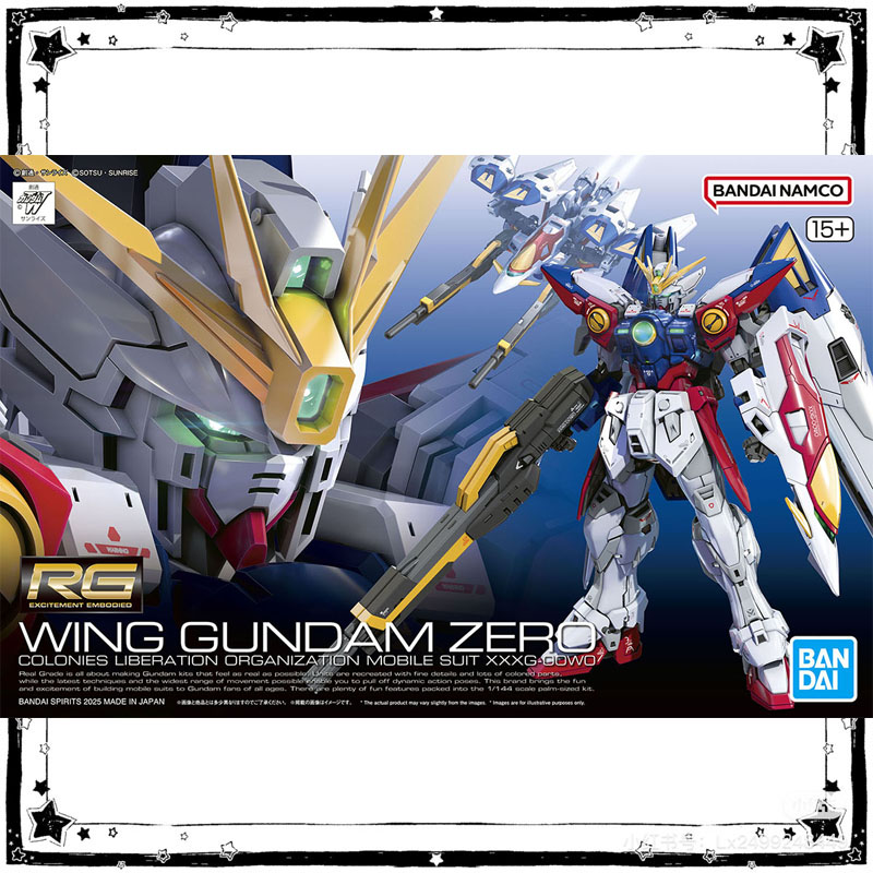 Model Kit Wing Zero - Em Estoque: Kit de Montagem Bandai