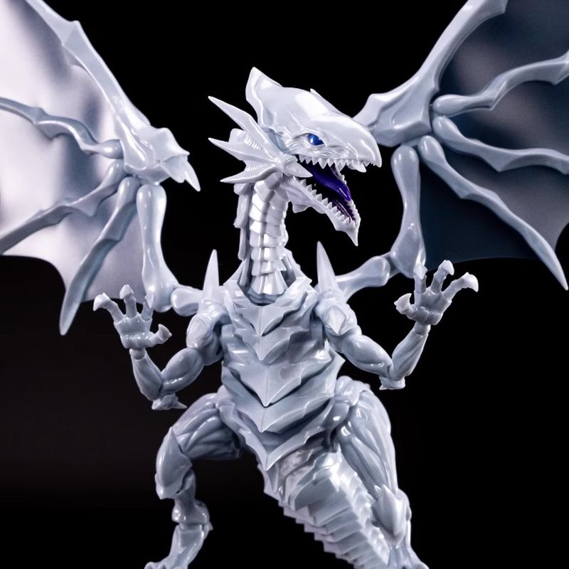Model Kit Yugioh Bandai - Novo Modelo de Dragão Branco de