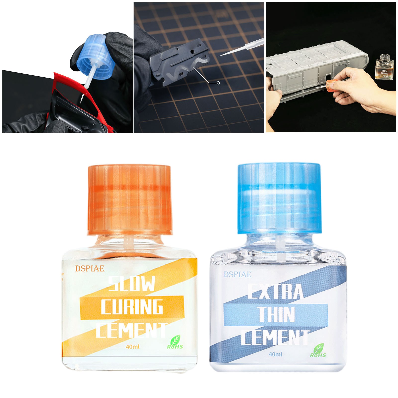 Model Kit Quick - Cola de Secagem Rápida Extra Fina