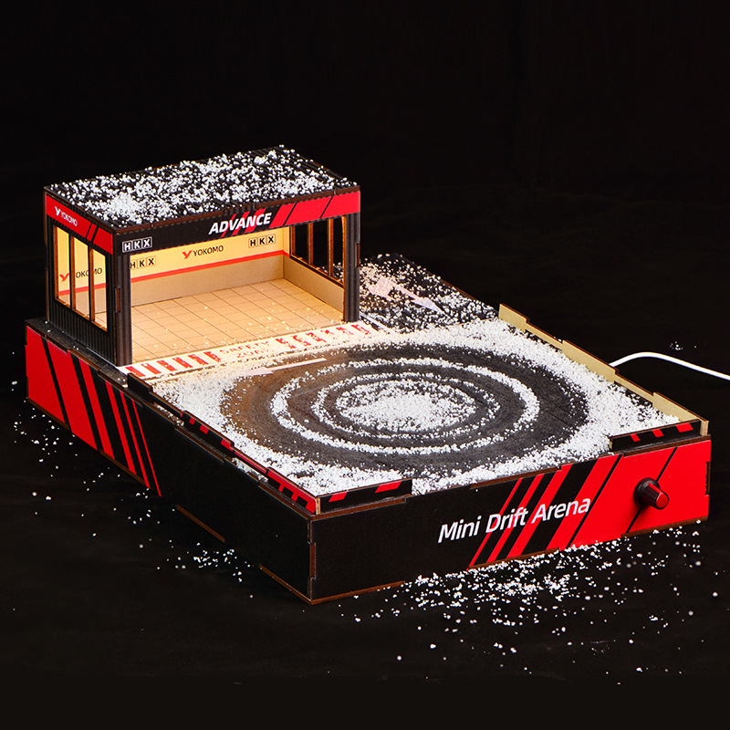 Model Kit Diorama - Diorama de Pista de Drift DIY