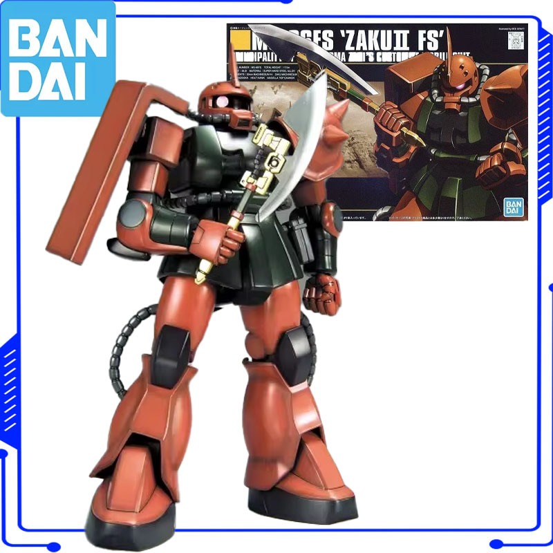 Model Kit Zaku - Figura de Ação Original Bandai GUNDAM