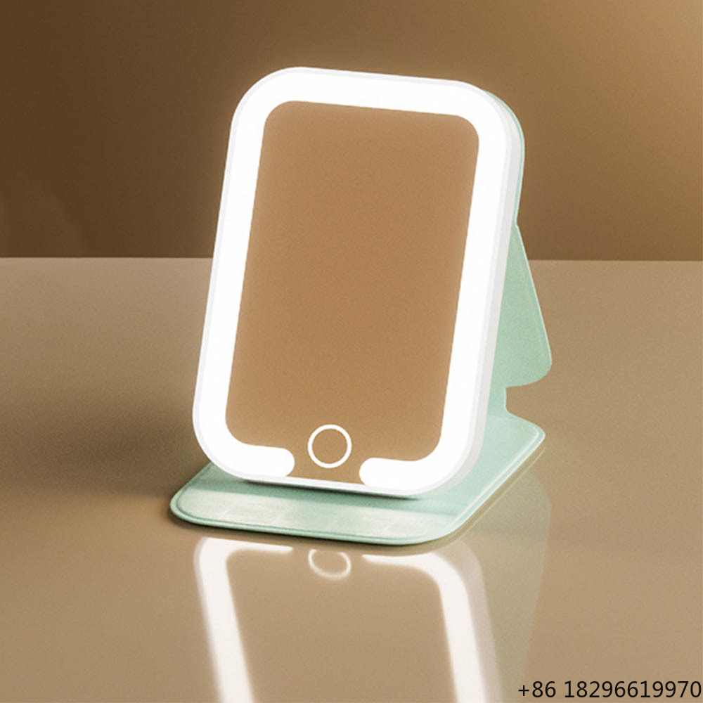 Magnifier With Light - Espelho Cosmético Portátil Inteligente LED com