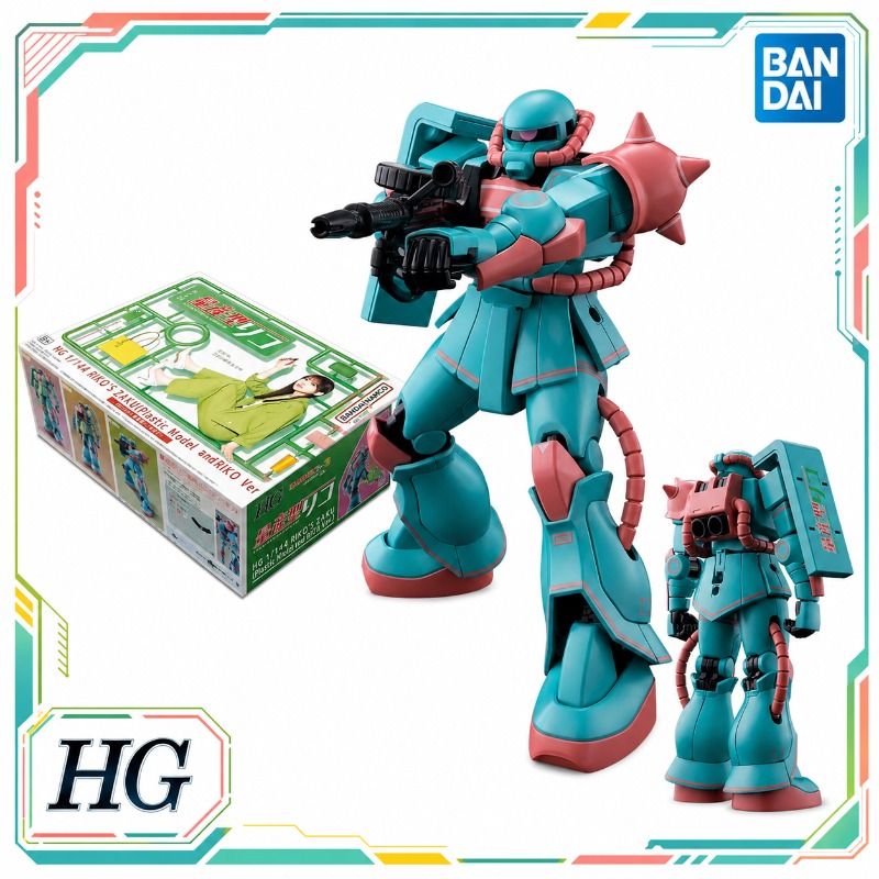 Model Kit Zaku - Bandai Original HG 1/144 Zaku de