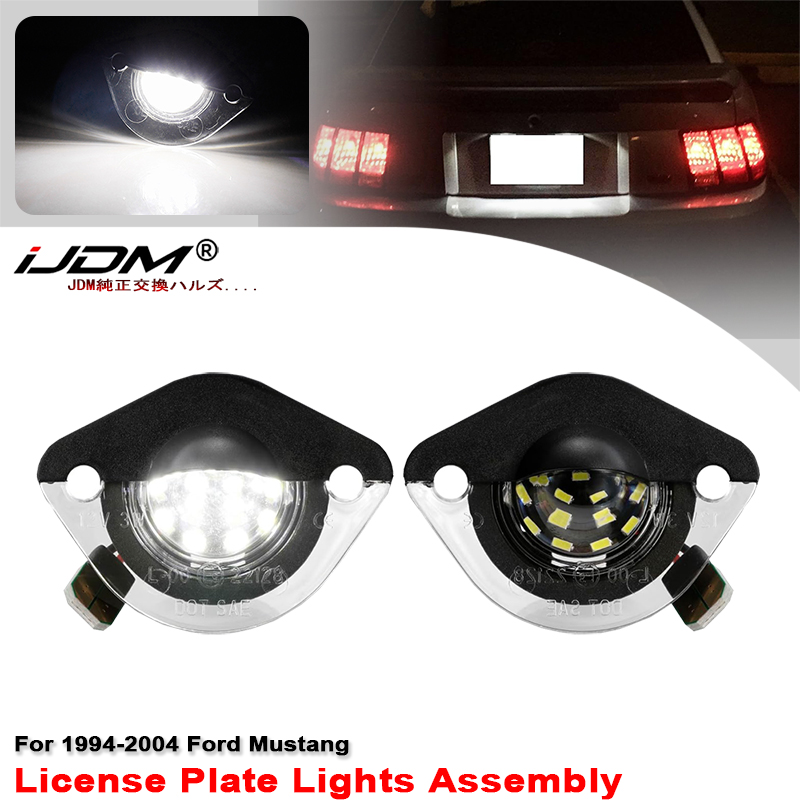 Model Kit Mustang - Luz de Placa de Licença LED