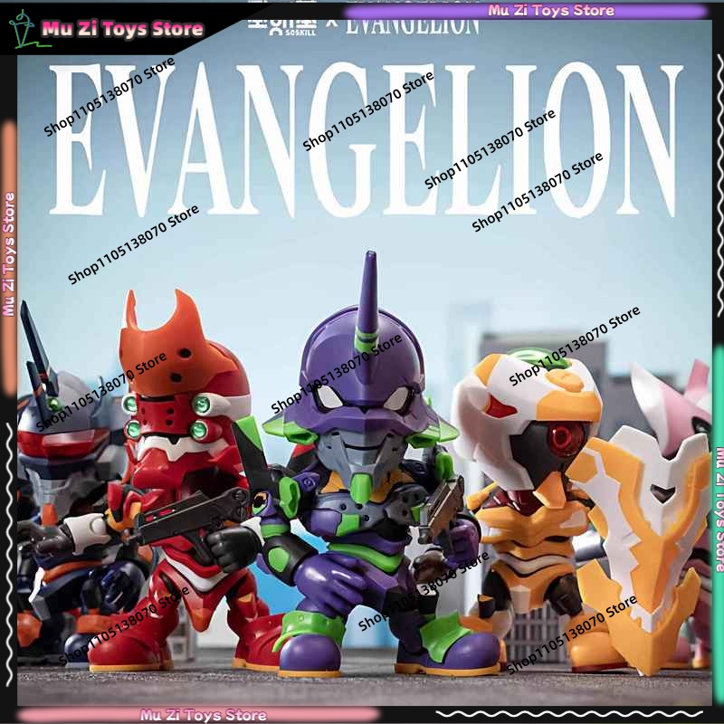 Model Kit Diorama - Soskill Evangelion Q Version Kit de