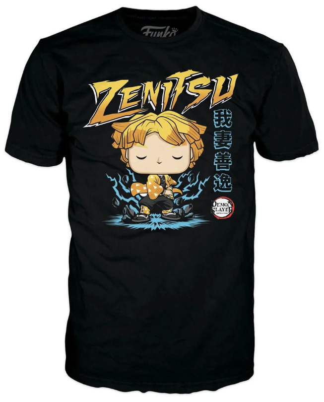 Model Kit Zza - Zenitsu Demônio Slayer Funko Pop! Camiseta