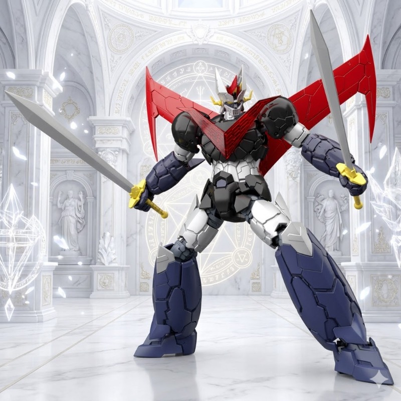 100% Original Bandai Genuíno H - Model Kit Mazinger avaliação e preço
