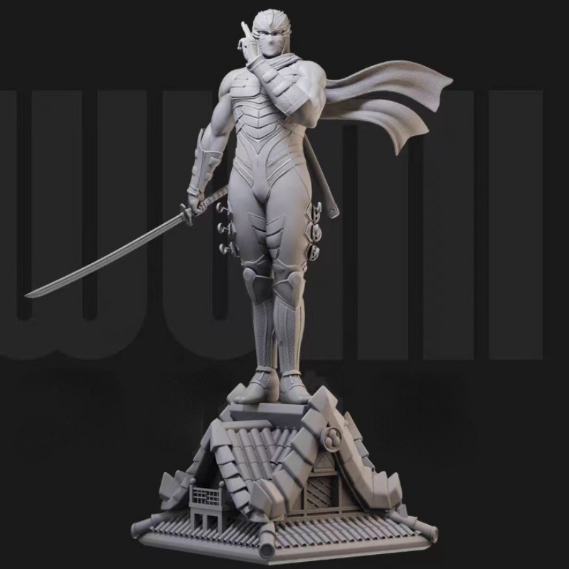 Miniature Black Robe Ninja Ryu - Model Kit Galahad avaliação e preço