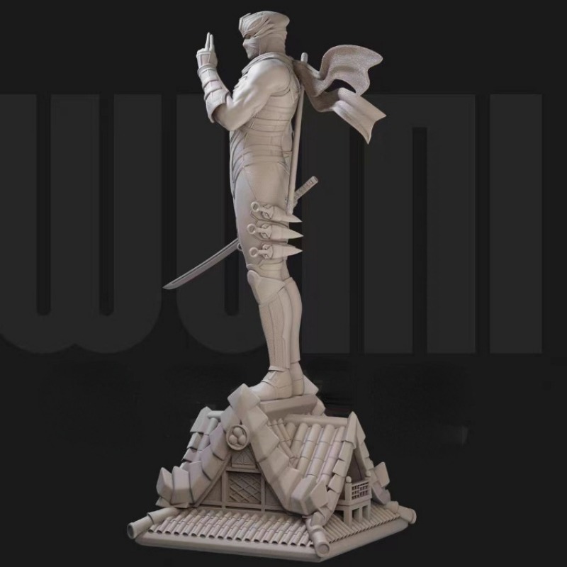 Miniature Black Robe Ninja Ryu - Model Kit Galahad avaliação e preço