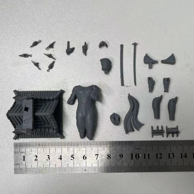 Miniature Black Robe Ninja Ryu - Model Kit Galahad avaliação e preço