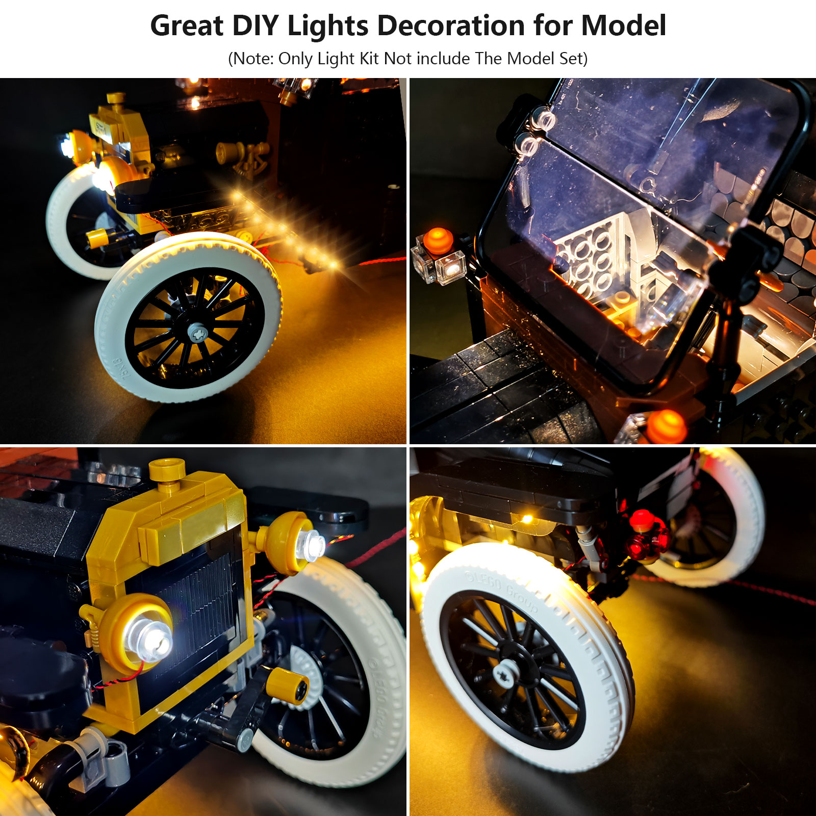 Kit de iluminação LED LYBMTWF  - Model Kit Companies avaliação e preço