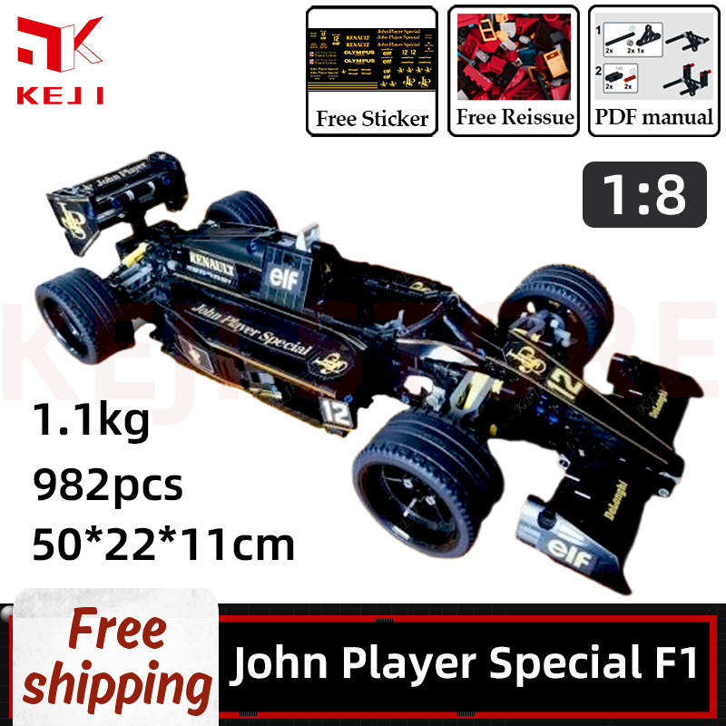 KEJI-Blocos de Construção de C - Model Kit Formula 1 avaliação e preço