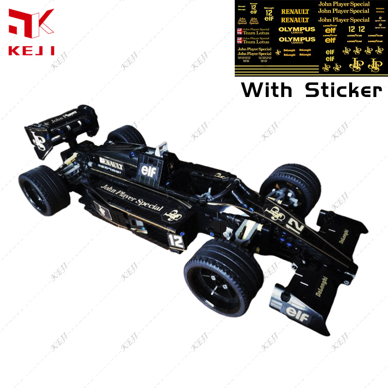 KEJI-Blocos de Construção de C - Model Kit Formula 1 avaliação e preço