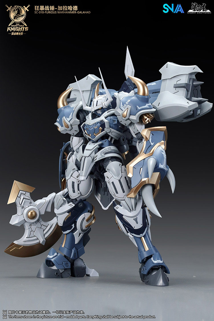Em Estoque: Modelo SNAA SC-012 - Model Kit Galahad avaliação e preço