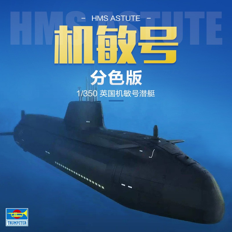 TRUMPETER Escala 1/350 HMS Ast - Model Kit Ship avaliação e preço