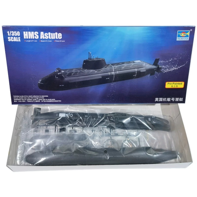 TRUMPETER Escala 1/350 HMS Ast - Model Kit Ship avaliação e preço