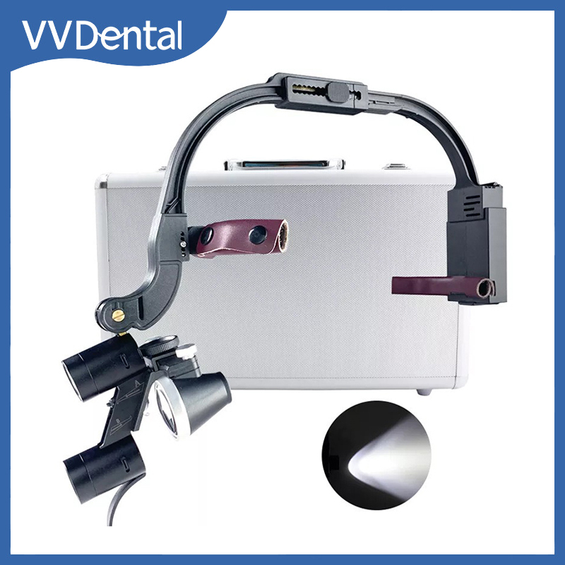 Dental led cabeça luz lâmpada  - Magnifier With Light avaliação e preço