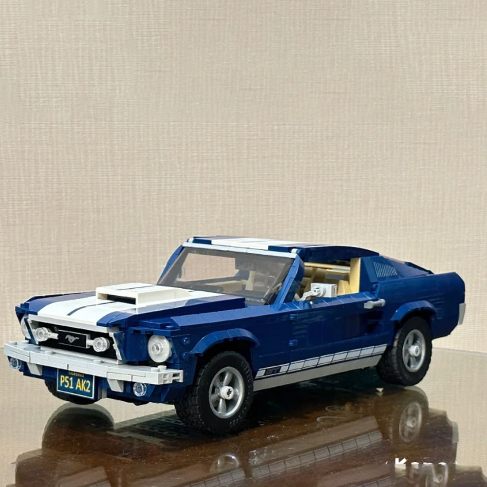 MOC 1471PCS Blocos de Montagem - Model Kit Mustang avaliação e preço