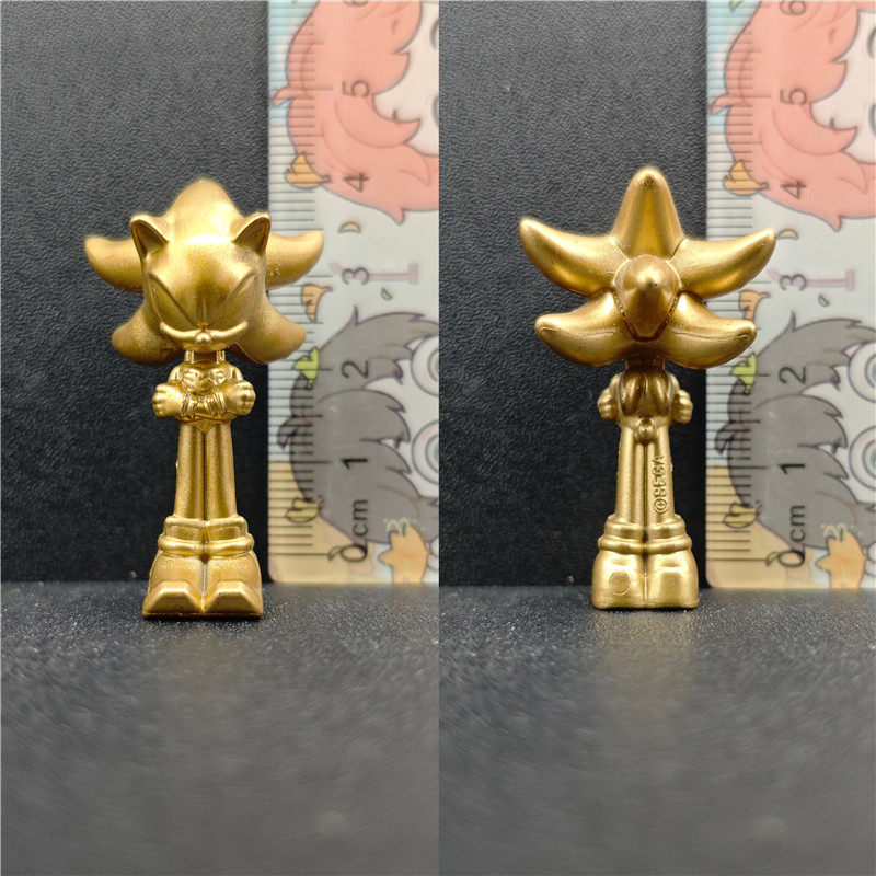 Mini Figuras Douradas do Sonic - Model Kit Diorama avaliação e preço