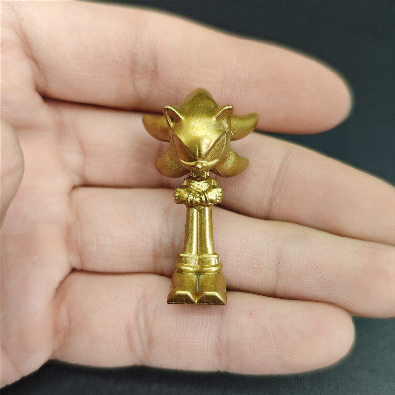 Mini Figuras Douradas do Sonic - Model Kit Diorama avaliação e preço