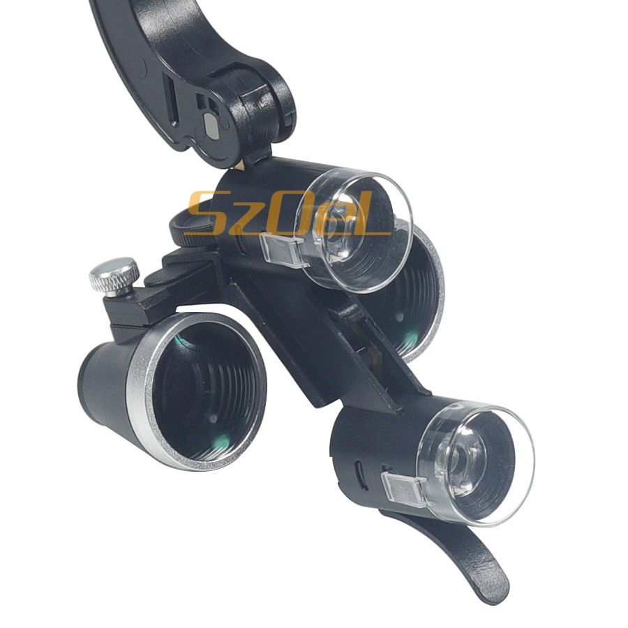 Lupa dental binocular, Farol f - Magnifier With Light avaliação e preço