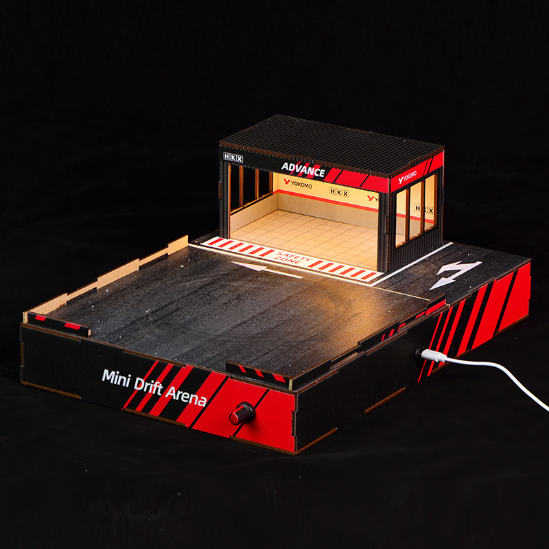 Diorama de Pista de Drift DIY  - Model Kit Diorama avaliação e preço