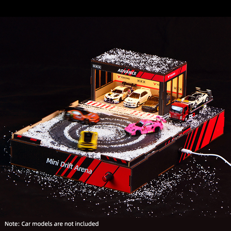 Diorama de Pista de Drift DIY  - Model Kit Diorama avaliação e preço