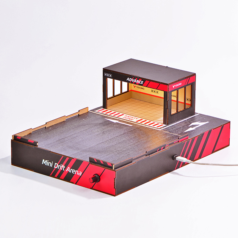 Diorama de Pista de Drift DIY  - Model Kit Diorama avaliação e preço