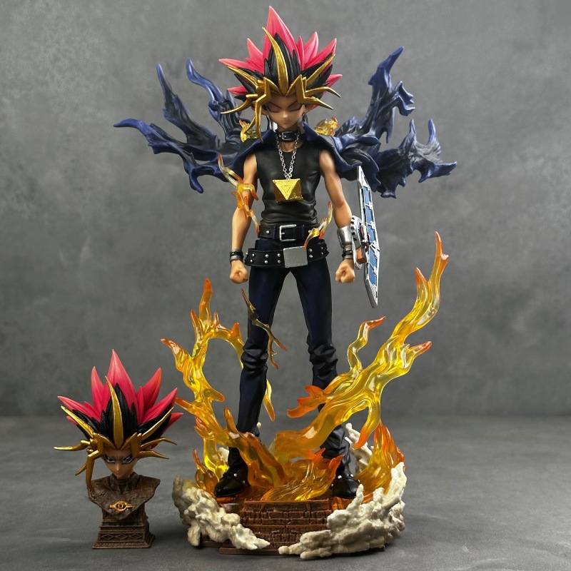 2025 28cm anime duelo monstros - Model Kit Yugioh Bandai avaliação e preço