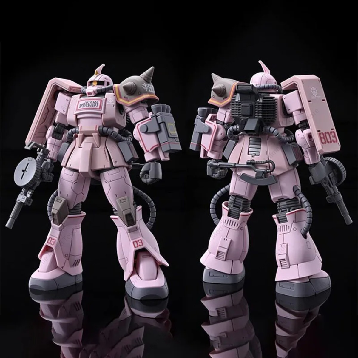 Figuras Originais Bandai em Es - Model Kit Zaku avaliação e preço