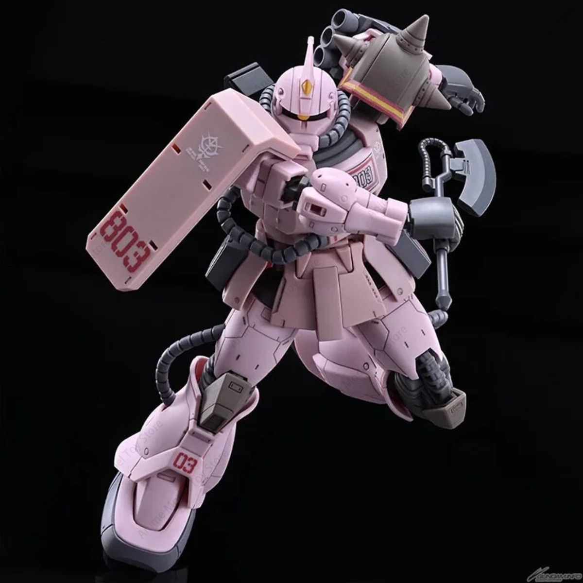 Figuras Originais Bandai em Es - Model Kit Zaku avaliação e preço