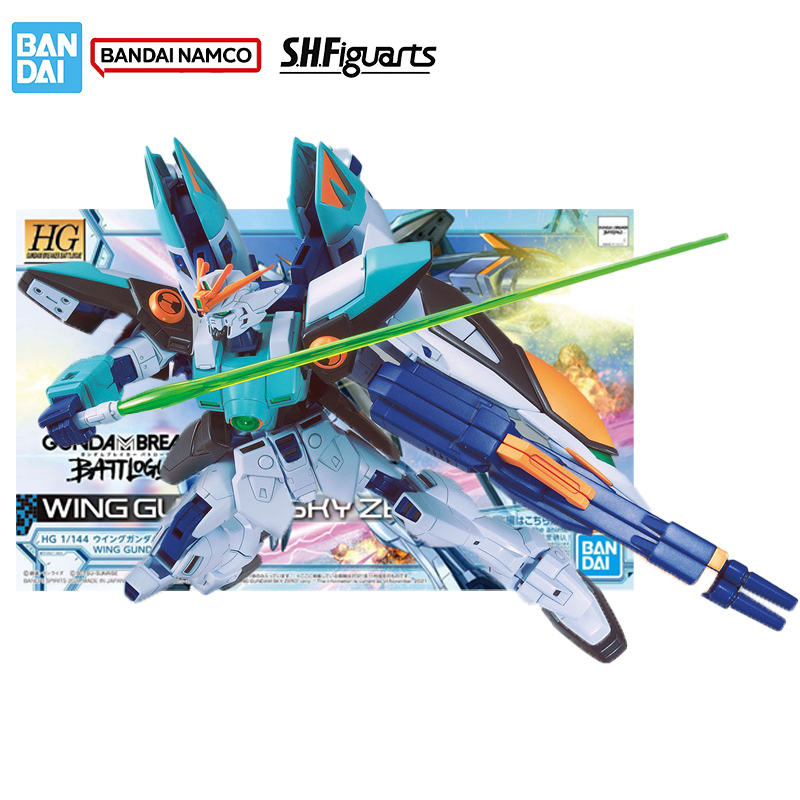 Bandai original genuíno figura - Model Kit Wing Zero avaliação e preço