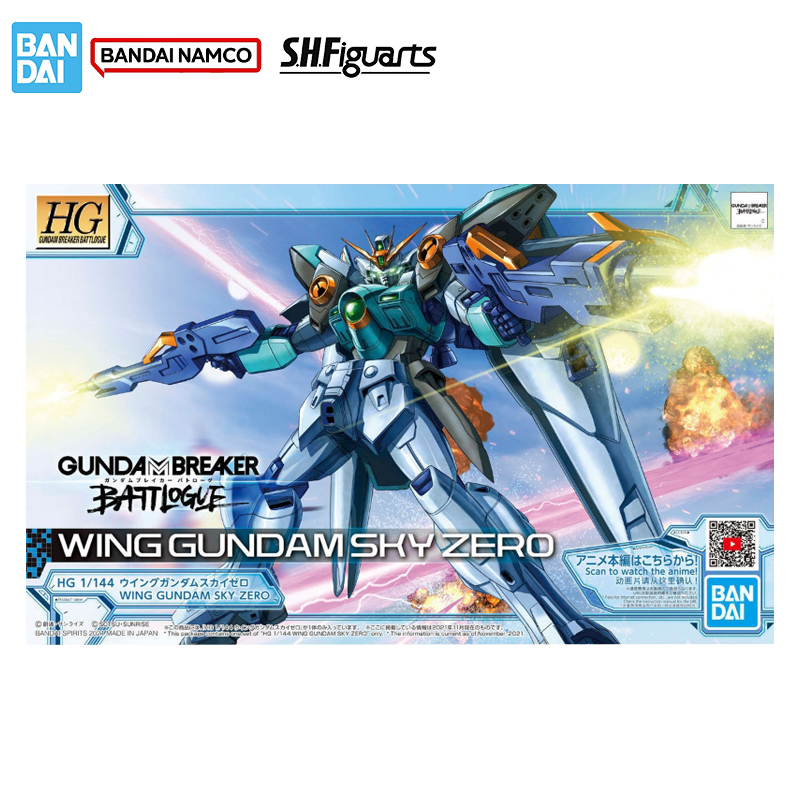 Bandai original genuíno figura - Model Kit Wing Zero avaliação e preço