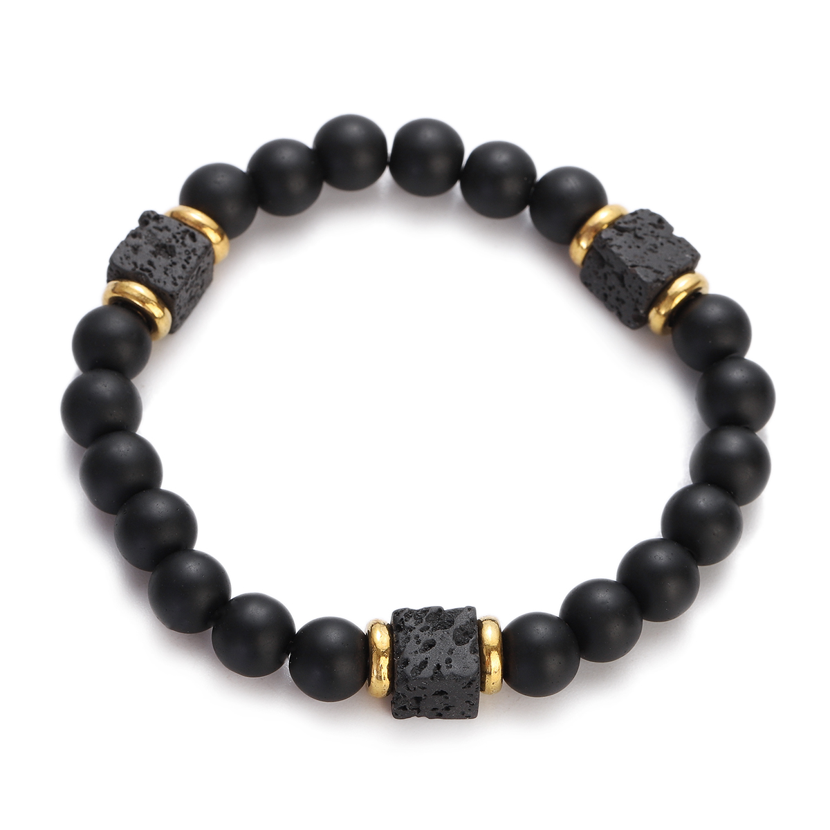 Clássico preto pedra pulseiras - Model Kit Quick avaliação e preço