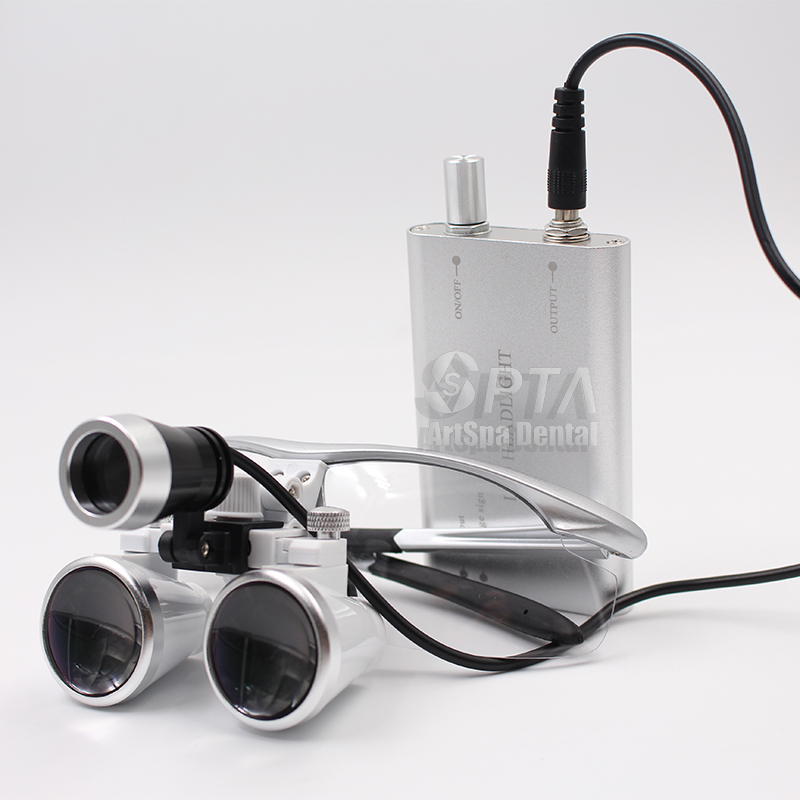 Lupa Cirúrgica Médica Binocula - Magnifier With Light avaliação e preço