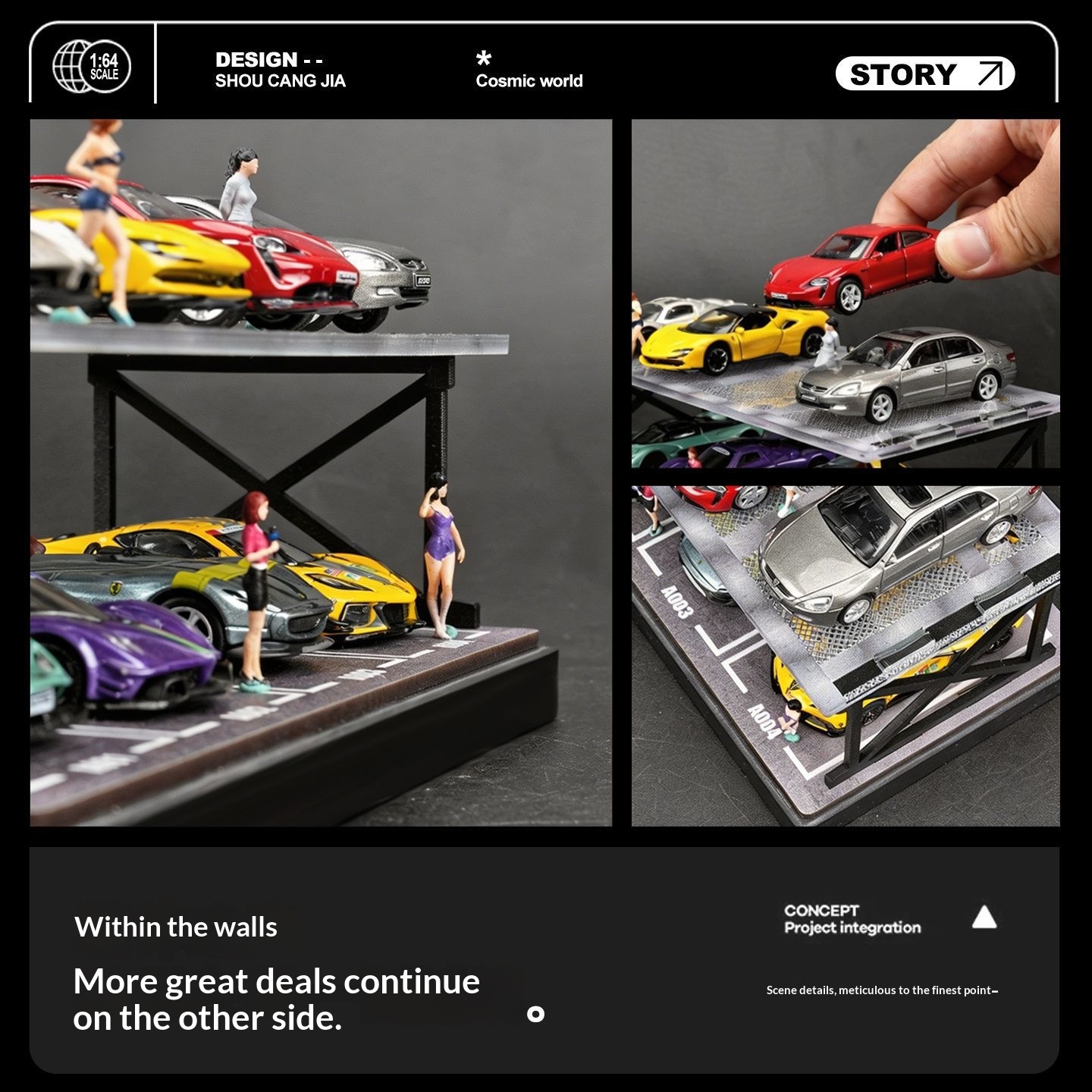 Diorama de Garagem de Estacion - Model Kit Diorama avaliação e preço
