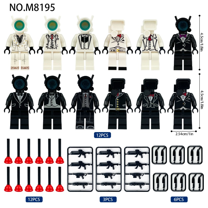 M8195 Boneco de Montar Minifig - Model Kit Zhao Yun avaliação e preço