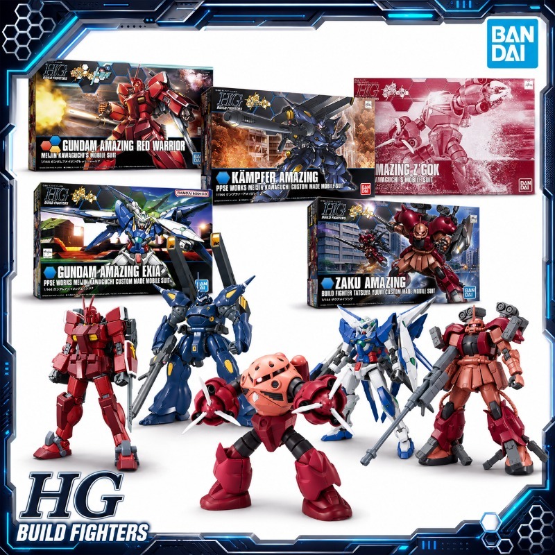 Bandai Original HGBF 1/144 Ama - Model Kit Zaku avaliação e preço