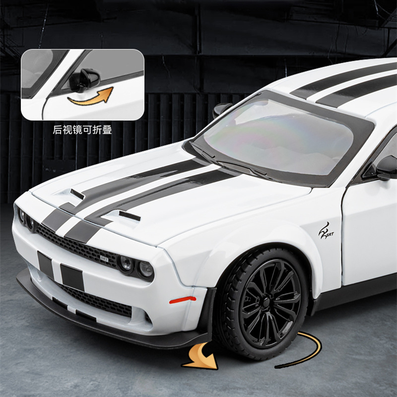 1:24 Dodge Challenger SRT Hell - Model Kit Mustang avaliação e preço