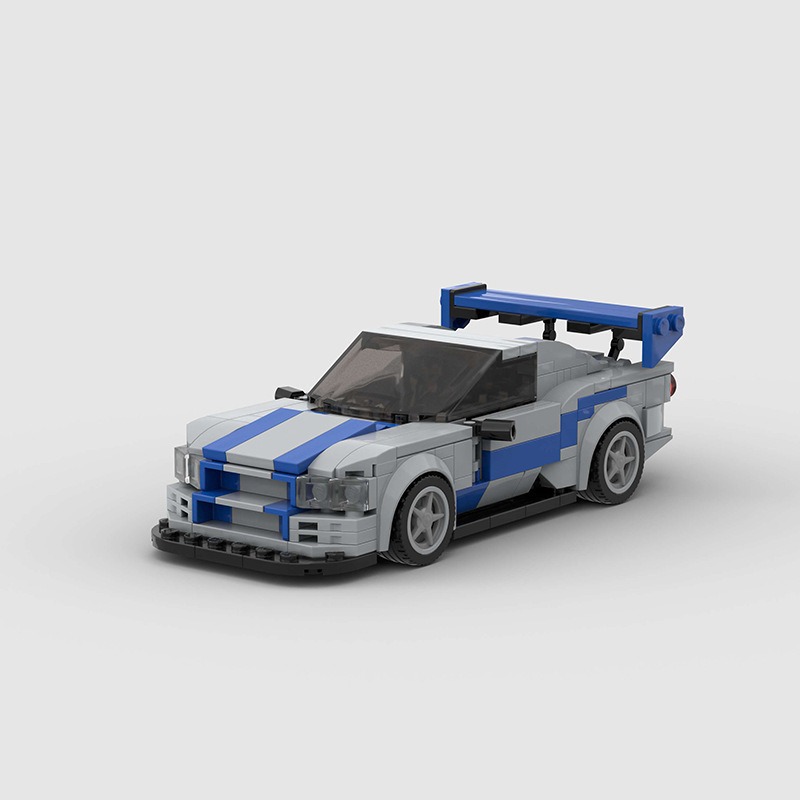 InhawBrick Veículo Esportivo d - Model Kit R34 avaliação e preço