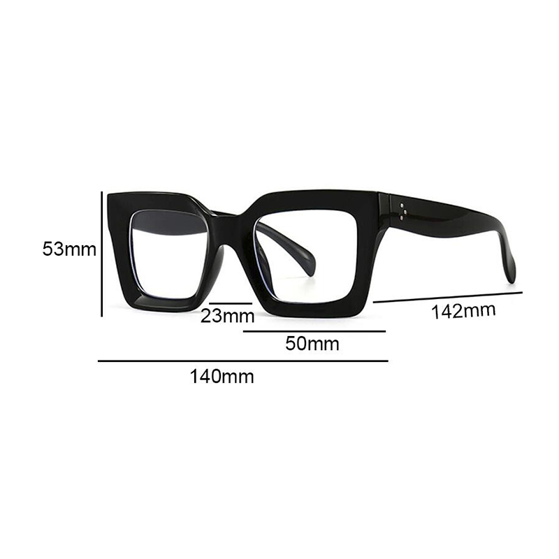 Óculos de leitura quadrados gr - Magnifier With Light avaliação e preço