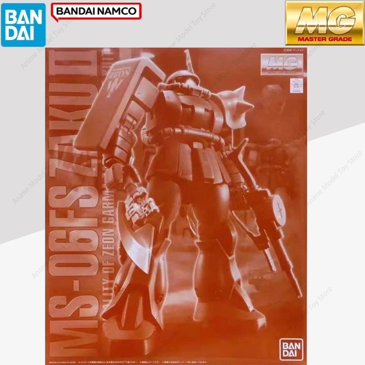 Kit de Modelo Gundam Bandai MG - Model Kit Zaku avaliação e preço