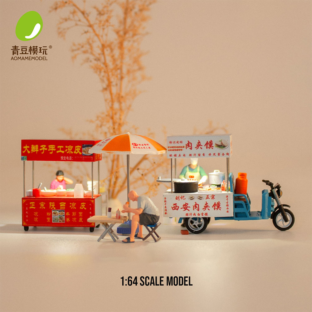 Kit de Modelo 1/64 para Mercad - Model Kit Diorama avaliação e preço