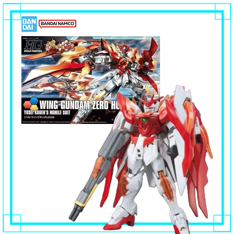 Em Estoque Bandai Gundam HG 1/ - Model Kit Wing Zero avaliação e preço