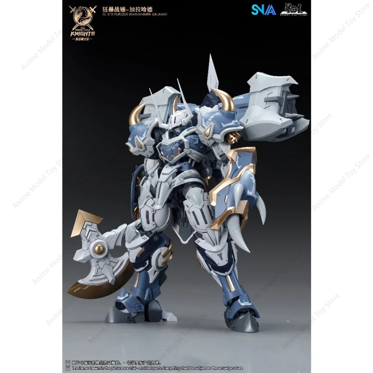 SNAA Original em Estoque, Genu - Model Kit Galahad avaliação e preço