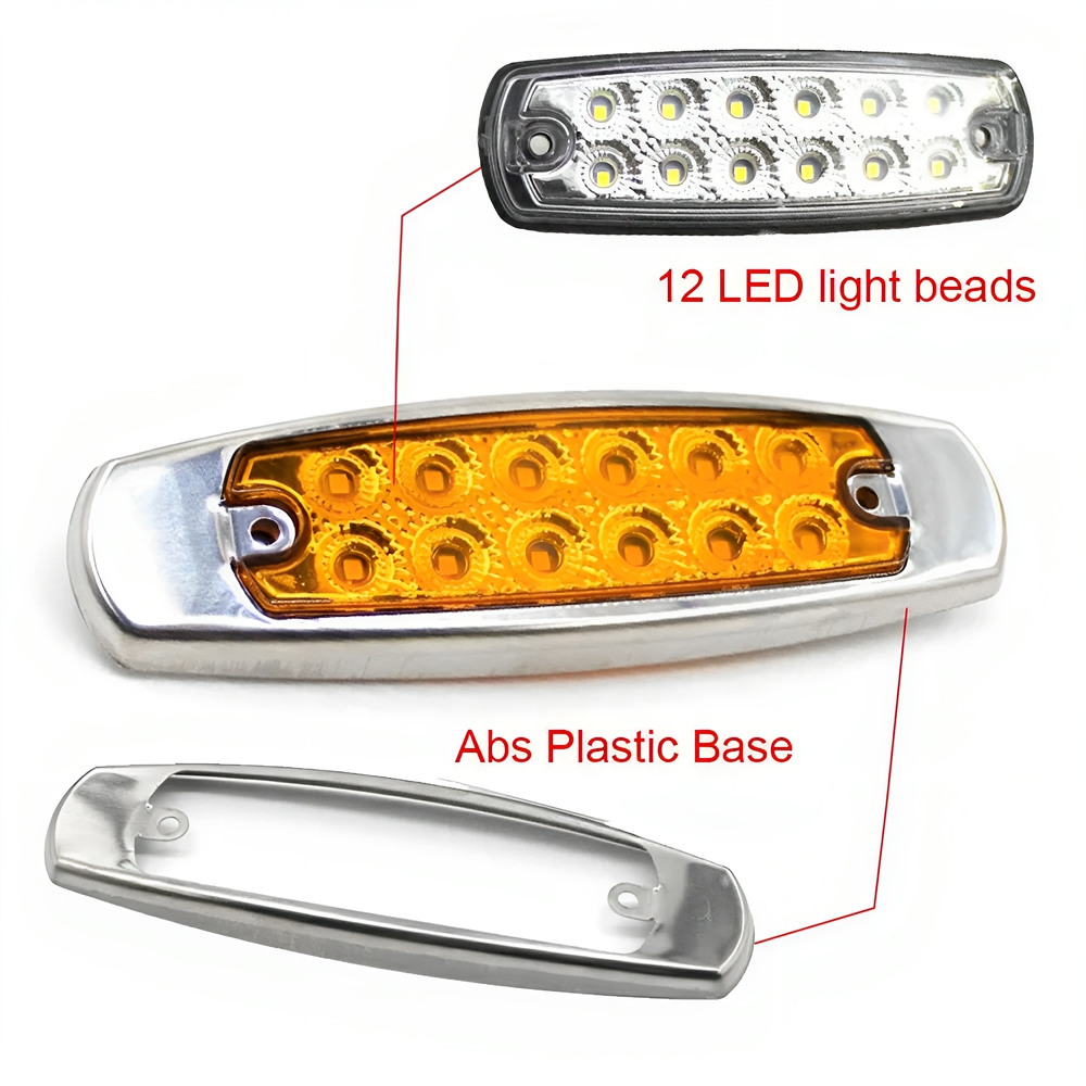 2/6 pçs led 12v 24v caminhões  - Model Kit Ship avaliação e preço